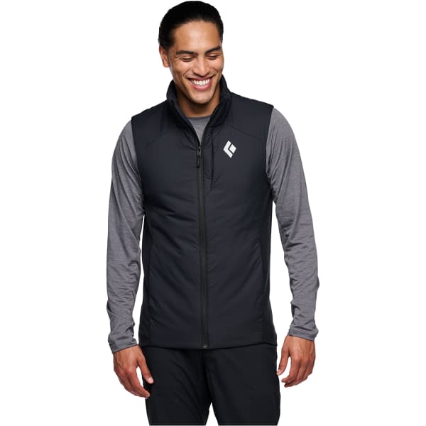 Doudoune randonnée BLACK DIAMOND M FIRST LIGHT HYBRID VEST BLACK