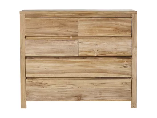 Buffet en bois de teck massif 120 cm
