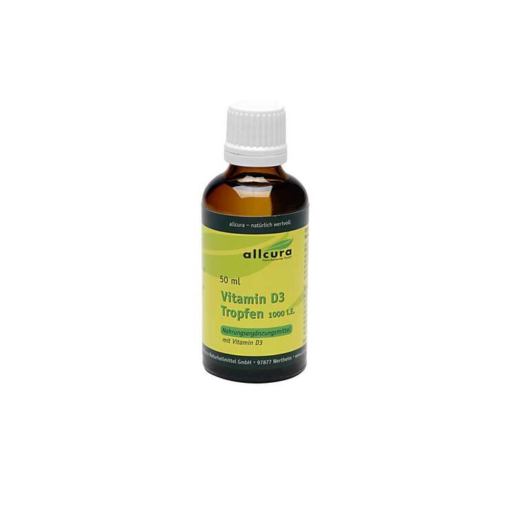 Vitamin D3 Tropfen 1000 I.E., 50 ml