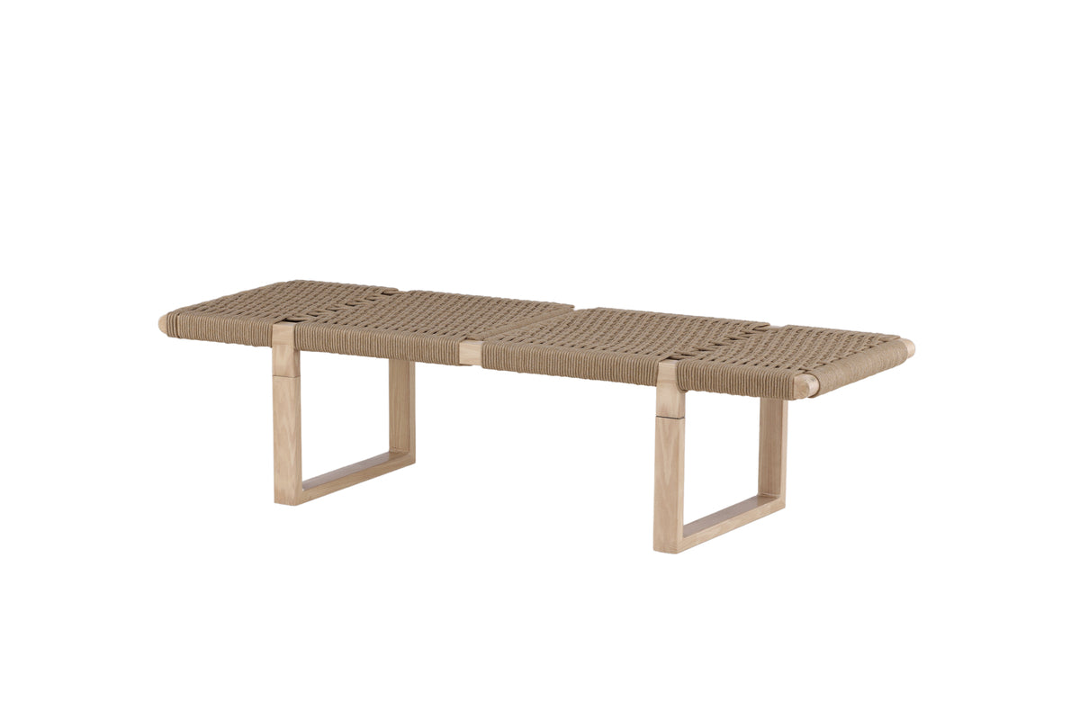 Eetkamerbank Tryde - 140 x 36 cm - Licht eiken