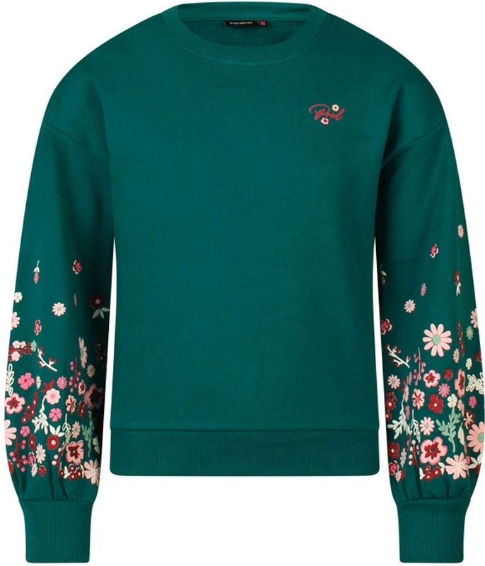 Persival meisjes sweater - Petrol