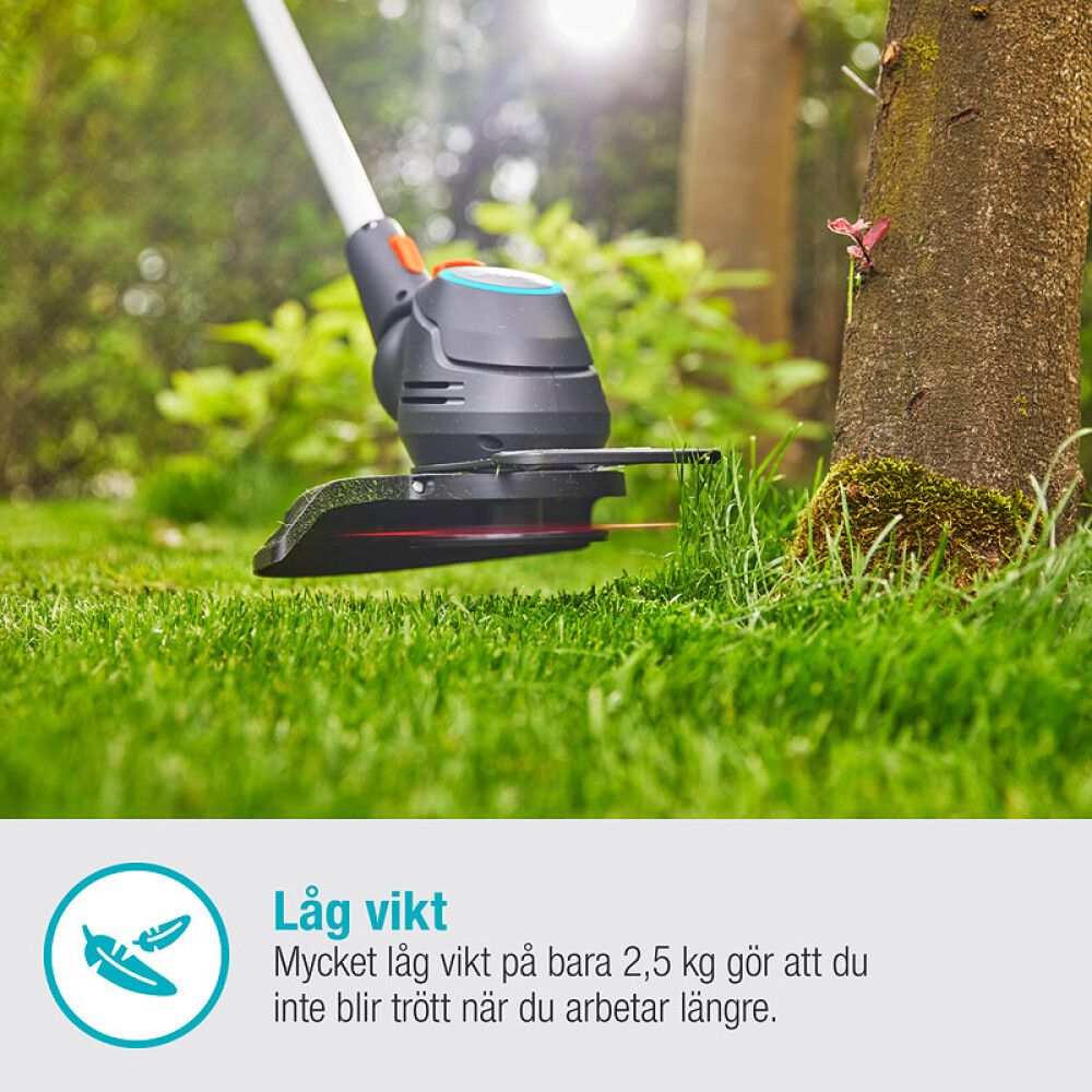 GRESSTRIMMER GARDENA POWERFORALL COMFORTCUT 18V 1X2,5AH