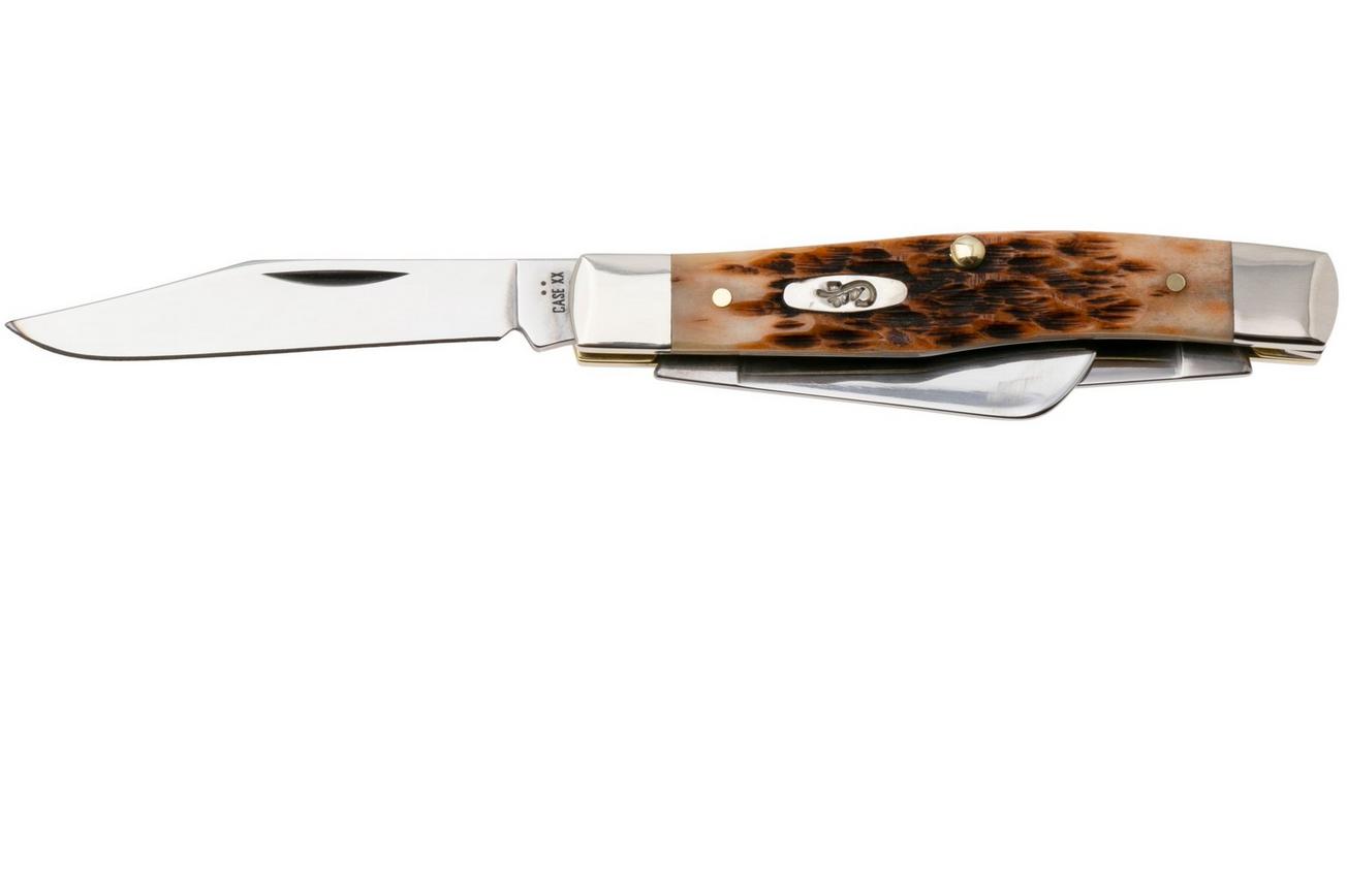 Case Stockman Amber Jigged Bone, 00079, 63032 CV zakmes