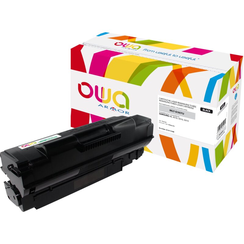 Toner remanufacturé OWA - haute capacité - Noir - pour SAMSUNG MLT-D307U/ELS