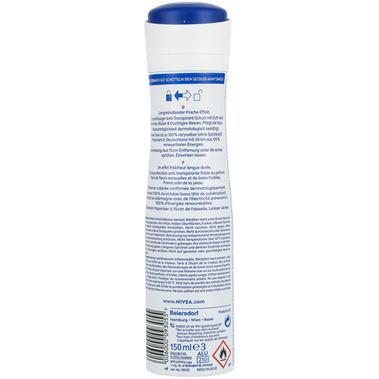Nivea Deo Fresh Sensation Spray Female
