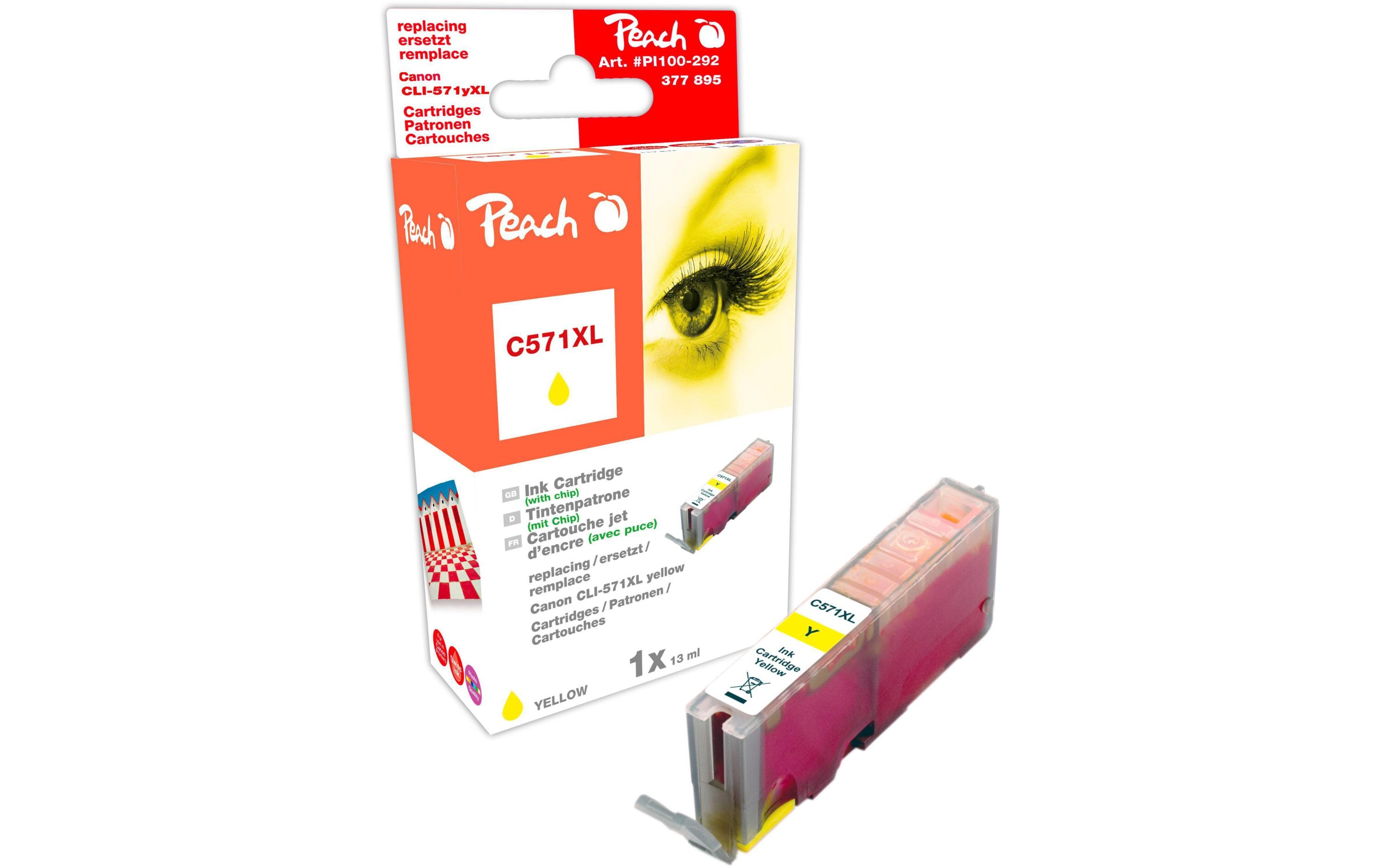 Tinte Canon CLI-571XLY YellowTinte, Yellow