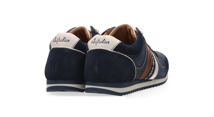 Australian Footwear Camaro leather Blue-combi (SJC)