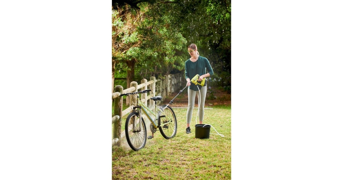 RyobiONE+ 18V Accu Power Washer RY18PW22A-0 drukreiniger  (Groen/zwart, Accu en lader niet inbegrepen)
