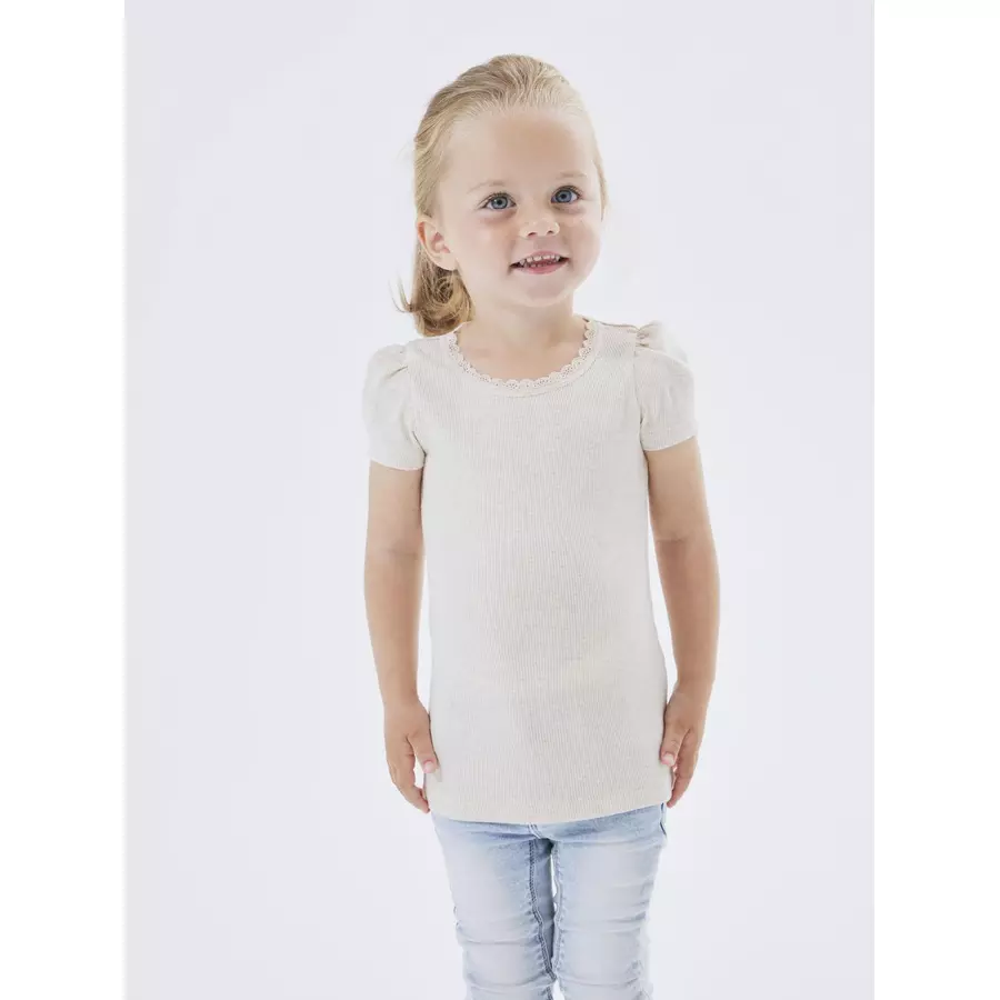 name it T-Shirt Nmfkab Peyote Melange