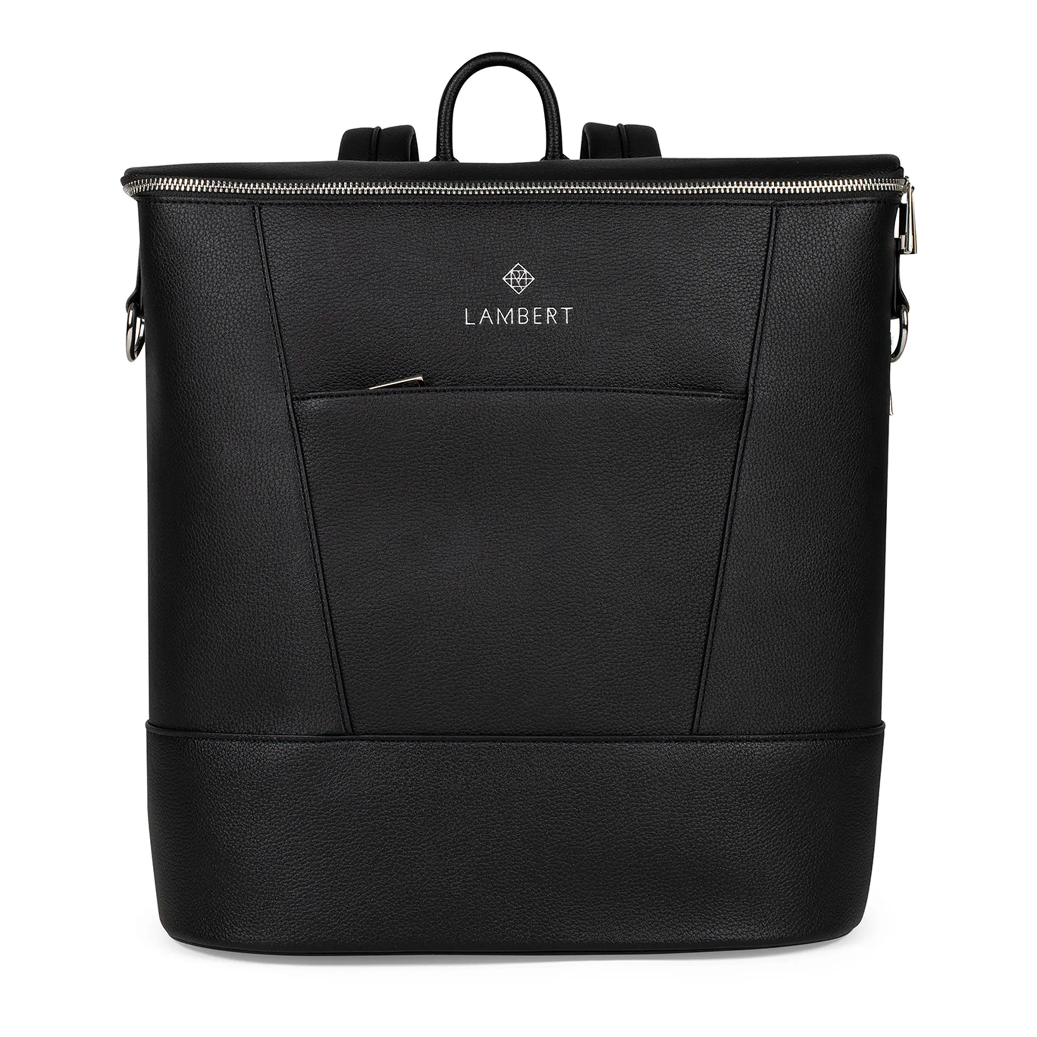 Lambert Sac à Couches à Dos Mia + Tapis - Noir