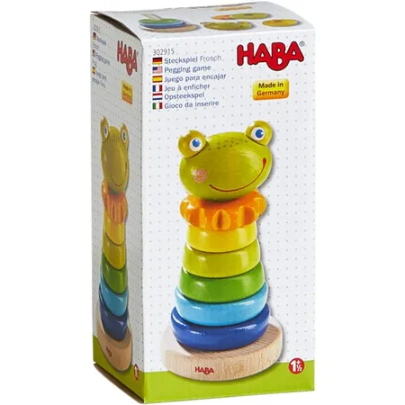 HABA 302915 Steckspiel Frosch