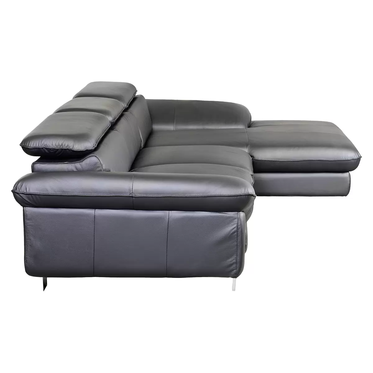 Ecksofa Driver 191 x 126 Schwarz