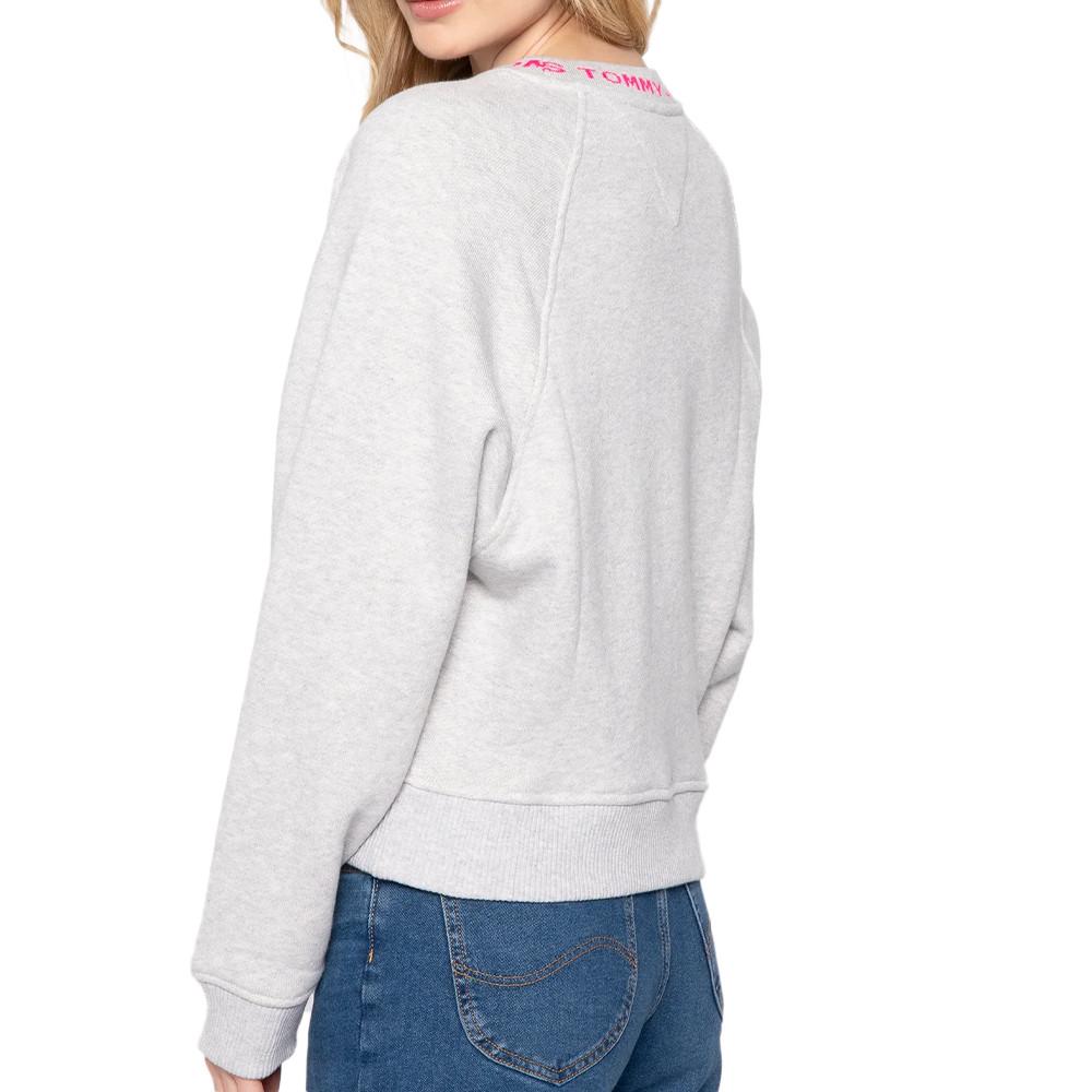 Tommy Hilfiger Sweat Gris Femme Tommy Hilfiger Branded