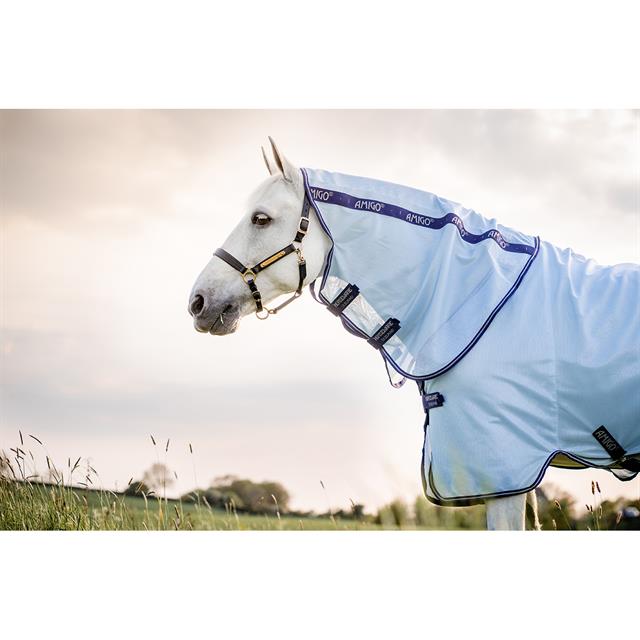 Vliegendeken Horseware Amigo Bug Rug XL Lichtblauw-blauw