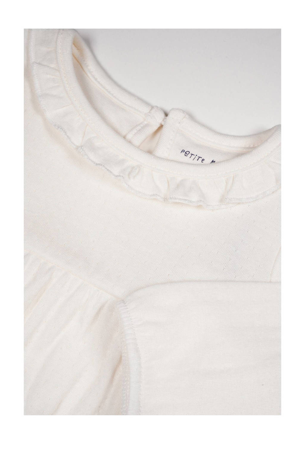 Petite Maison baby jurk Max wit