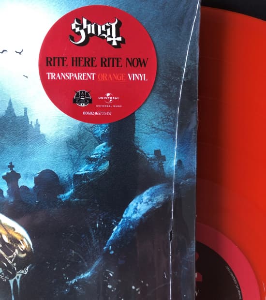 Ghost - Rite Here Rite Now - Ost (Ltd Orange 2Lp) (LP)