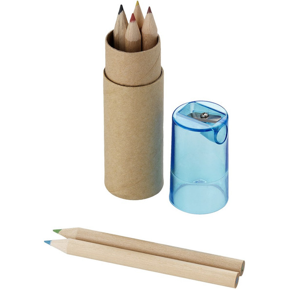 EgotierPro 106220 - Set de 6 crayons de couleur Kram
