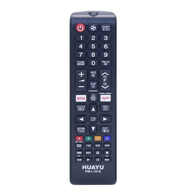 HUAYU TV fjernbetjening Erstatning til RM-L1618 Samsung LCD TV