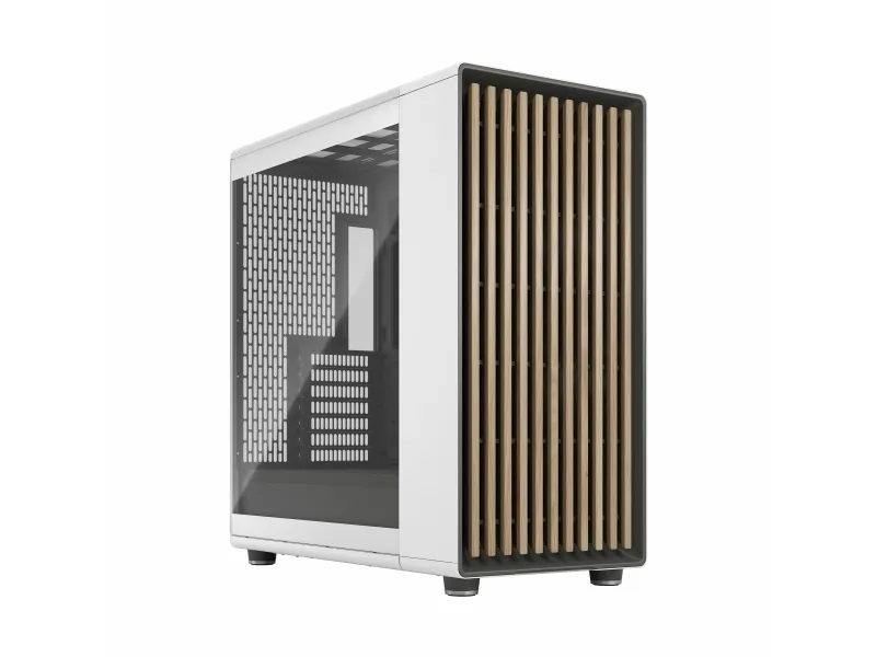 Fractal Design North XL - Tower - udvidet ATX - sidepanel med vindue (hærdet glas) - ingen strømforsyning (ATX) - charcoal black - USB/Audio/Mic