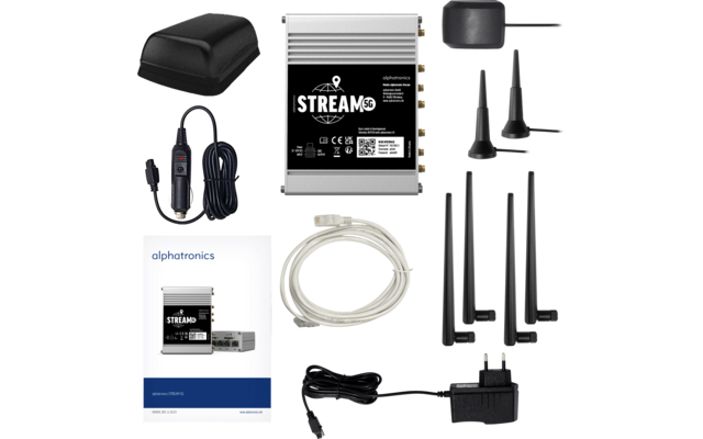 alphatronics STREAM 5G Pro LTE / WiFi-Routerset