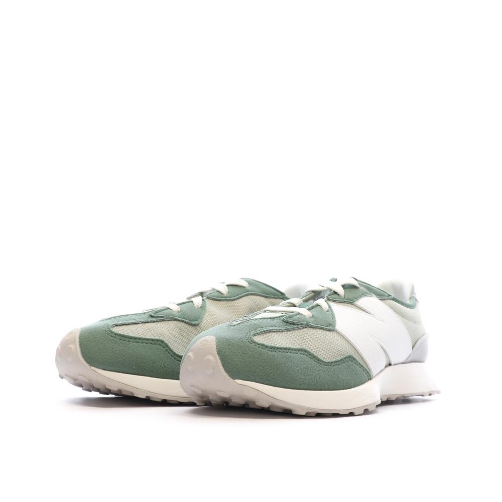 New Balance New Balance 327 Baskets Vertes/Grises Garçon WS327MT