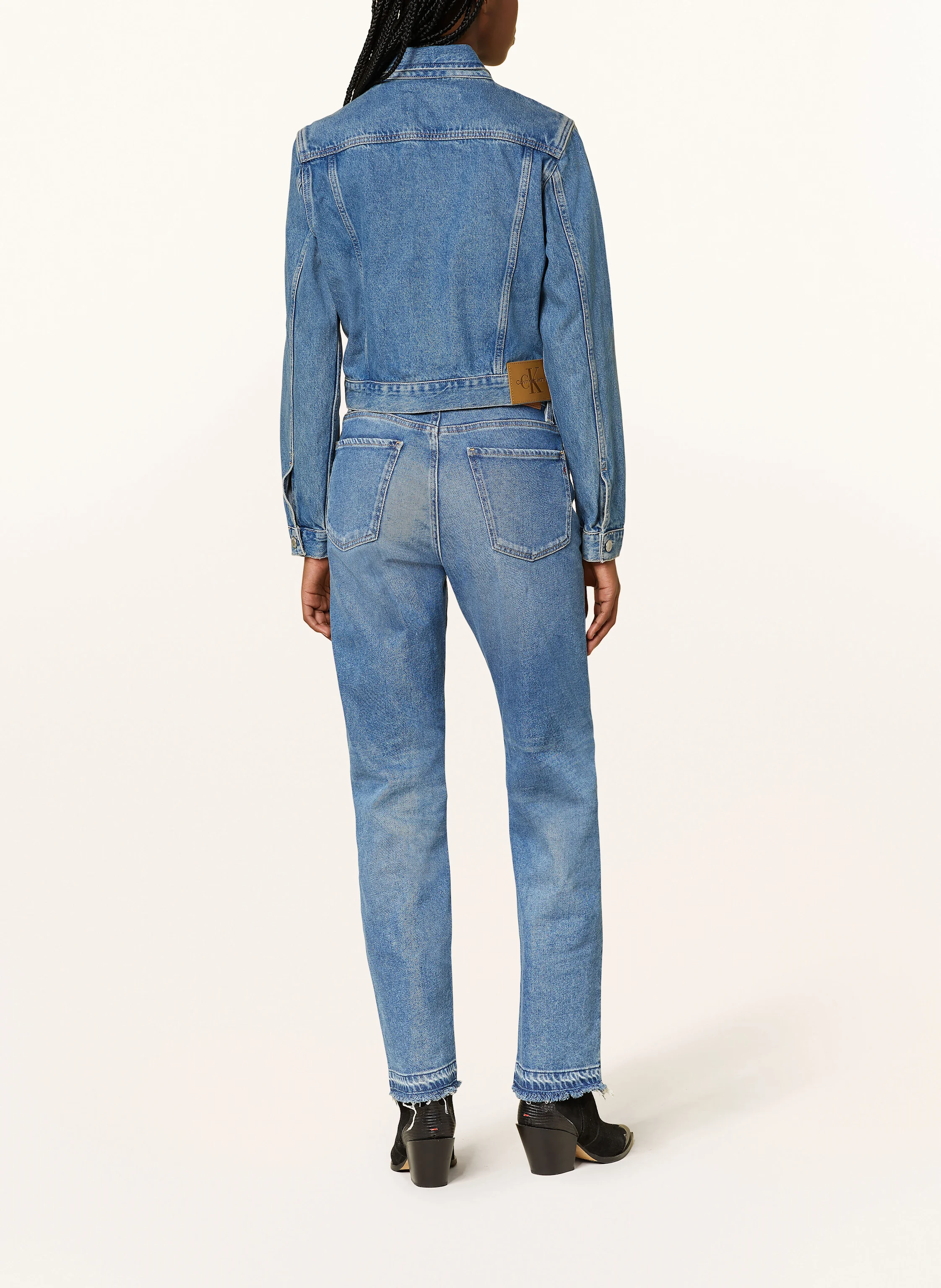 Calvin Klein Jeans Cropped-Jeansjacke