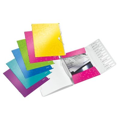 Leitz Bebop - Trieur polypro 12 positions - disponible dans différentes couleurs