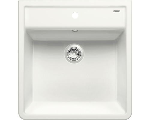 Blanco PANOR 60 spoelbak, 598 x 630 mm, kristalwit glanzend, 514486