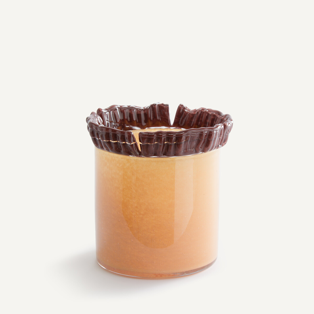 AM.PM<br>Vaso de vidro lapidado à mão, 18,5 cm de altura, Eloria
