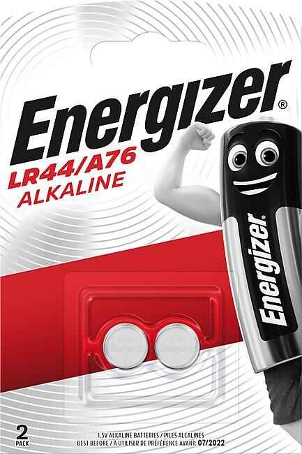 ENERGIZER - PILE BOUTON 2X LR 44 ALCALINE