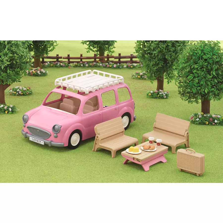 Sylvanian Families® Familienauto mit Picknickzubehör