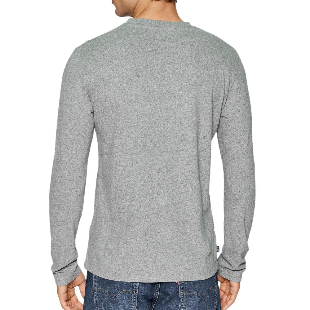Superdry T-shirt Manches Longues Gris Homme Superdry 02A