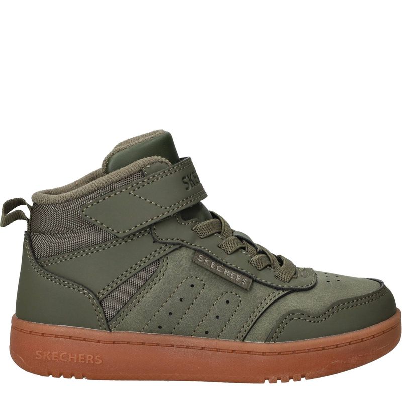 Skechers Quick street Veterboots Groen Jongens