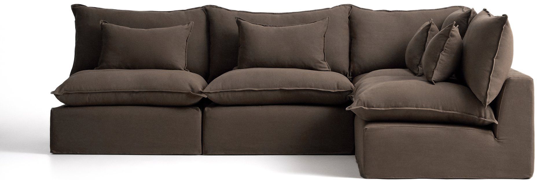 Kave Home Anarela Taupe Hoekbank