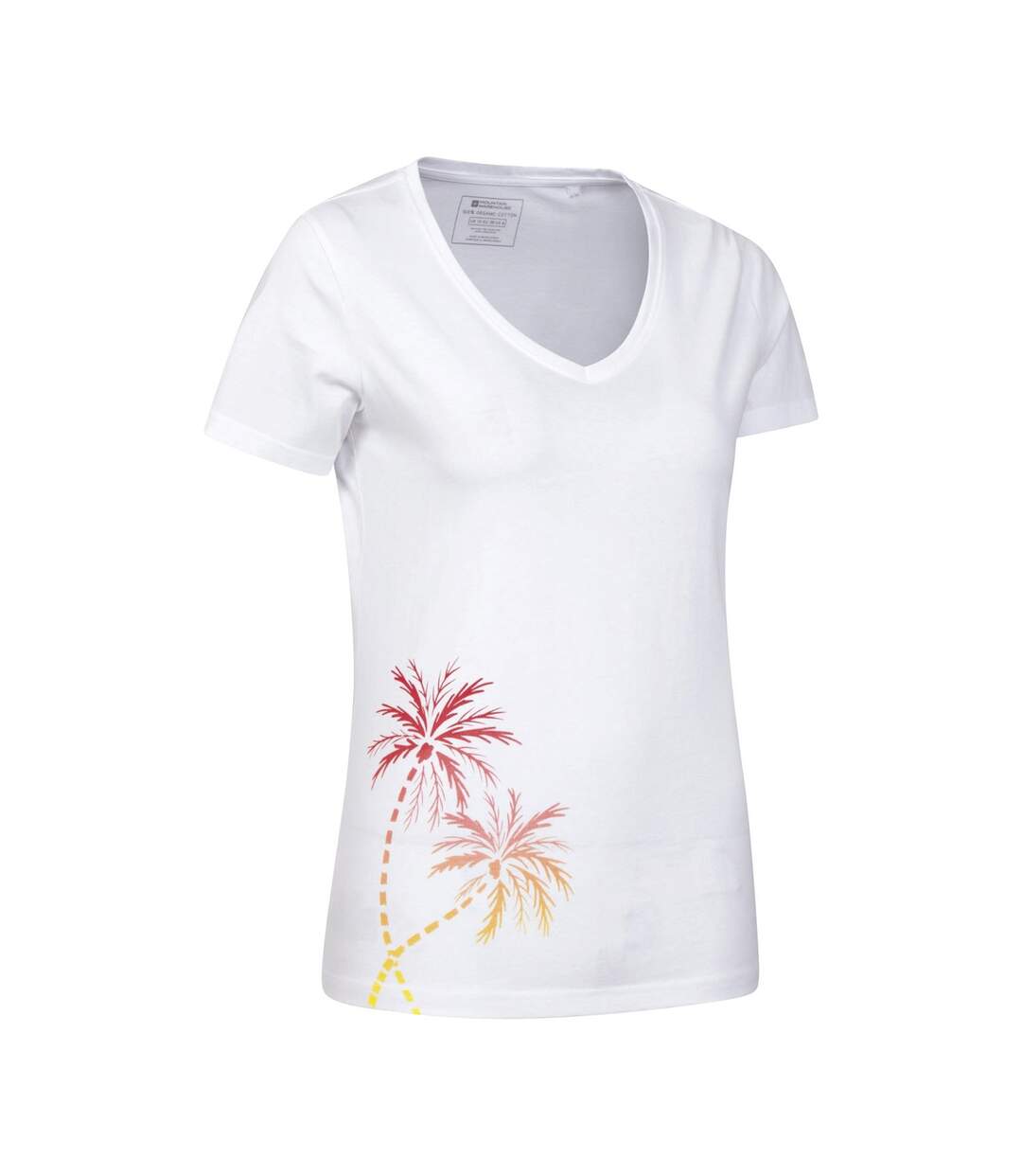 Mountain Warehouse - T-shirt - Femme (Blanc) - UTMW1712
