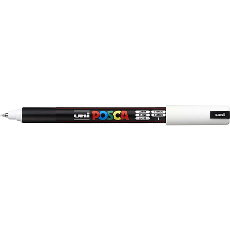 Posca PC1MR vandbaseret tusch - hvid