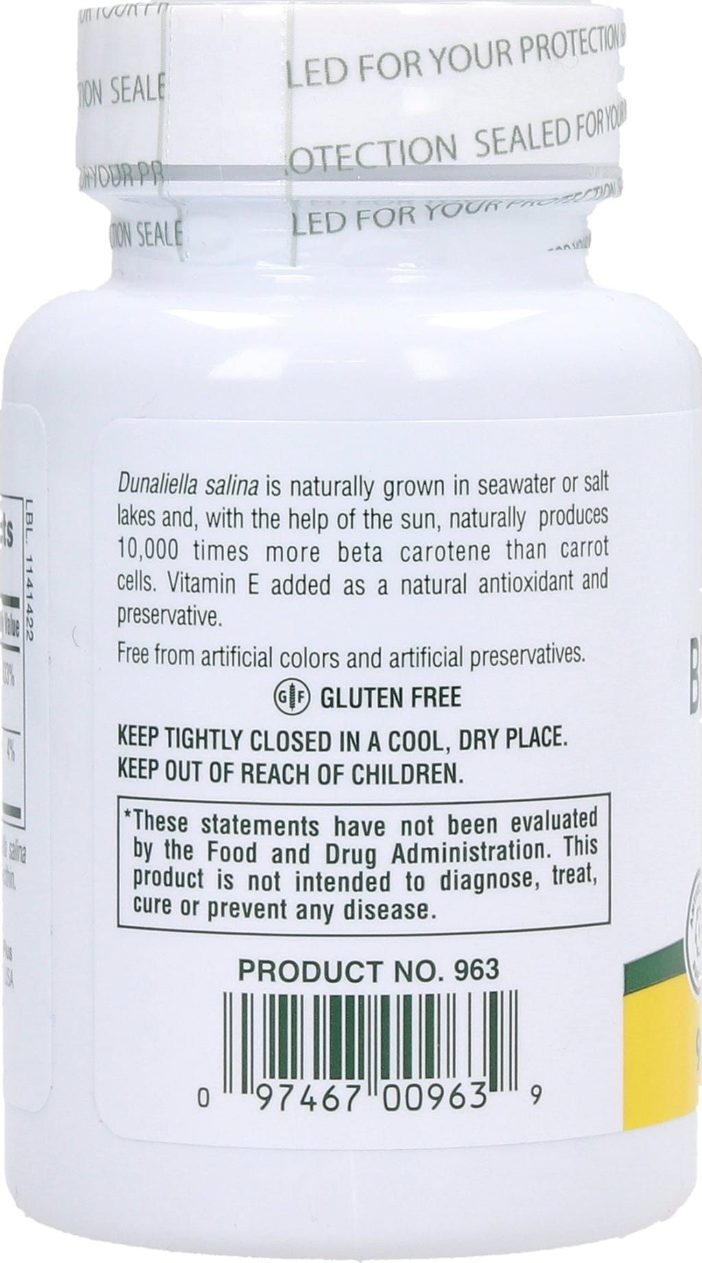 NaturesPlus  Natural Beta Carotene, 90 Softgels