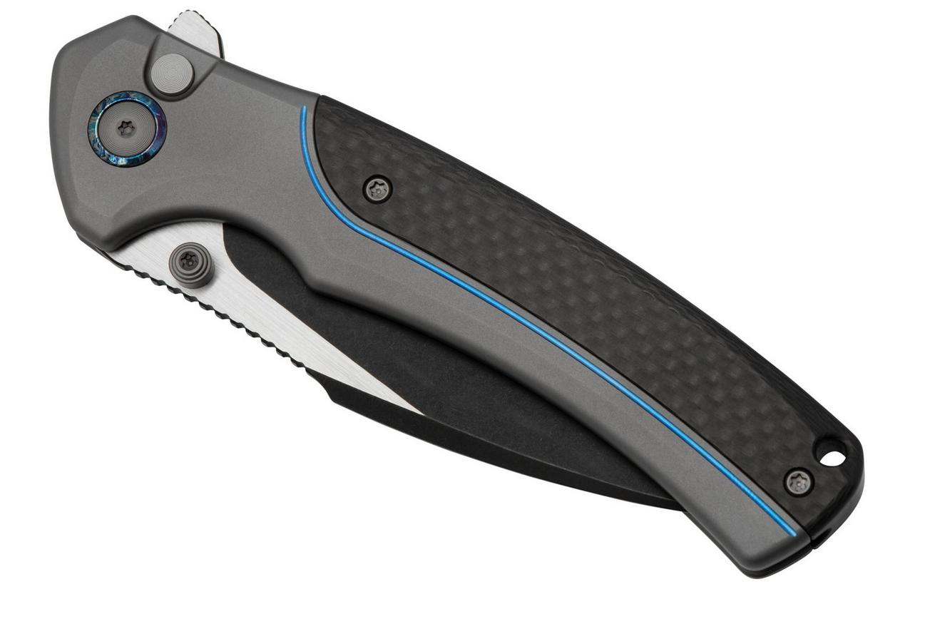 WE Knife Ziffius, WE22024A-1 Limited Edition, Integral Twill Carbonfiber Spacer, CPM 20CV zakmes