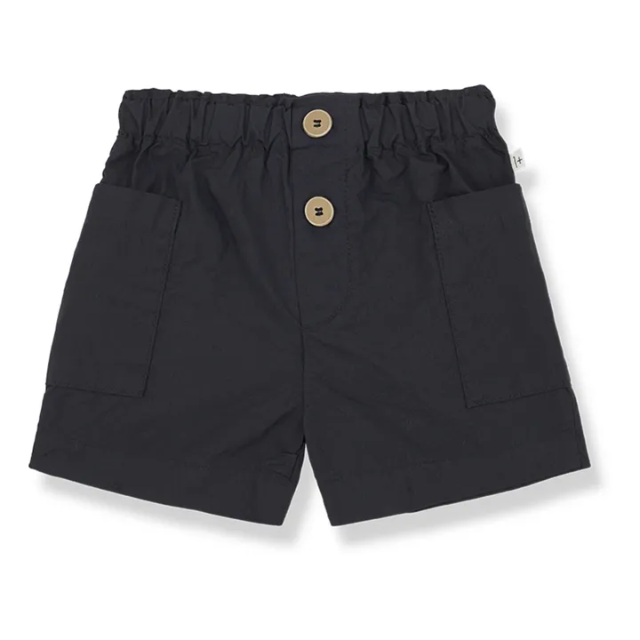 1+ in the family Short Riccardo Popeline | Gris anthracite