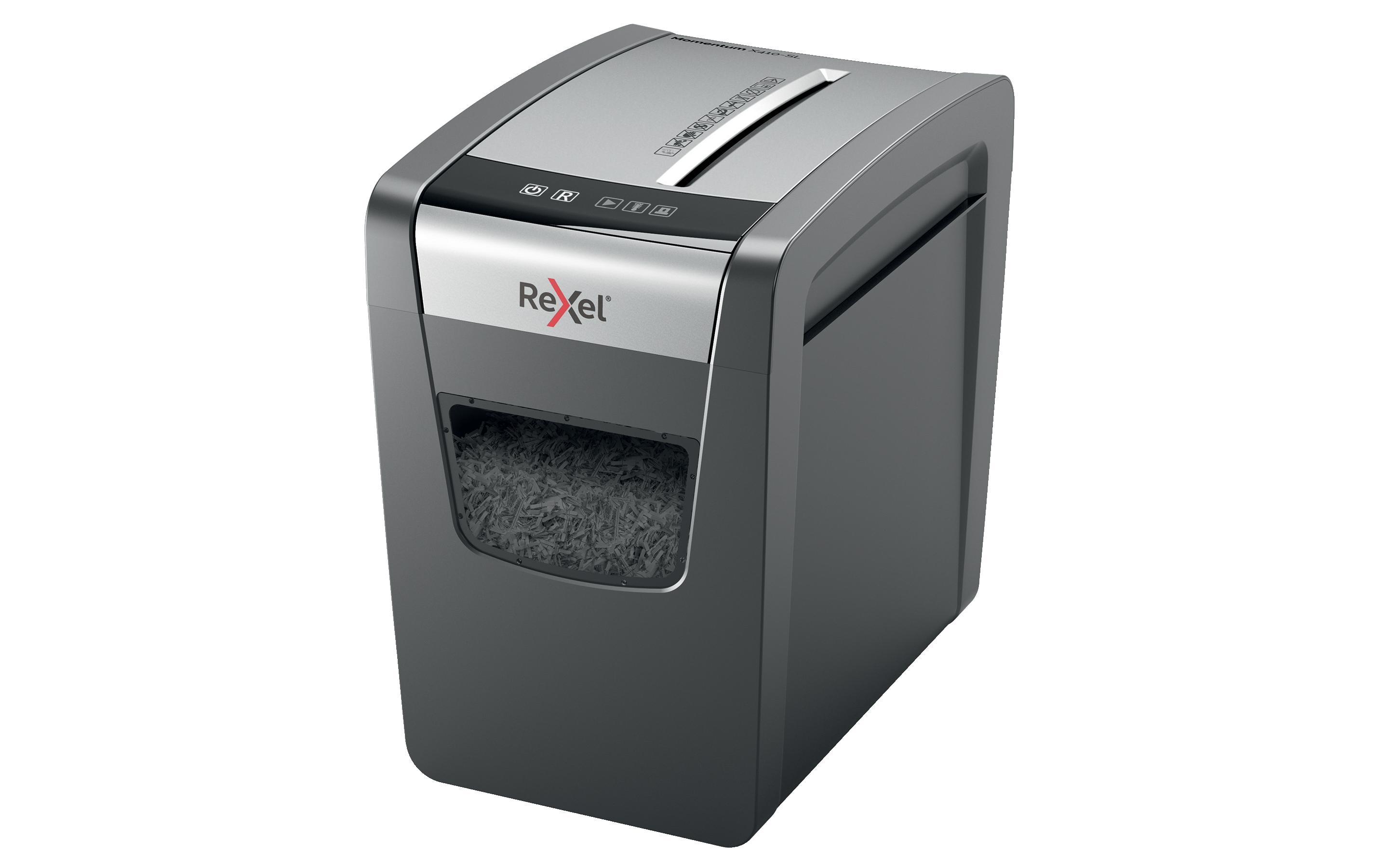 Aktenvernichter Momentum Slim X410 P-4, 10 Seiten<br>Papierschredder