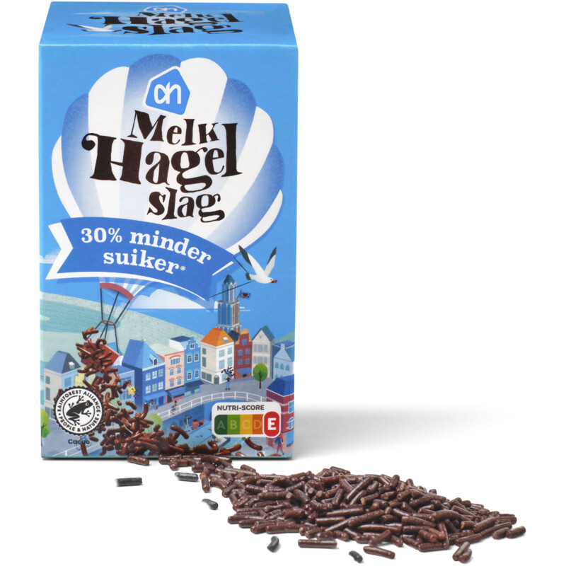 AH Hagelslag melk minder suiker