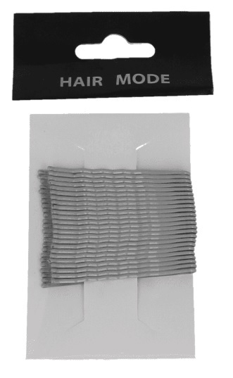 Hair Mode Schuifspeldjes Grijs 24 Stuks
