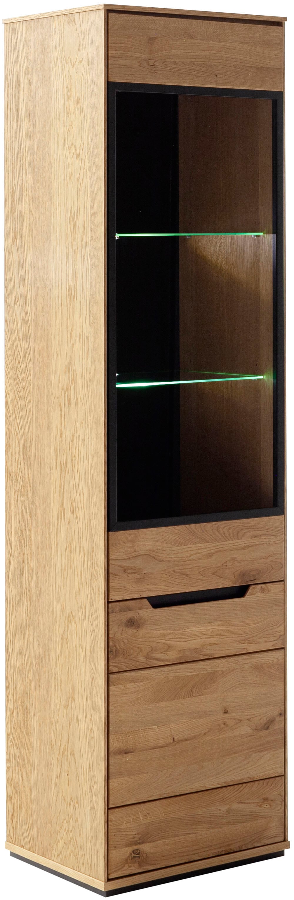 MCA living Standvitrine »Araya Vitrine« 1 Stk. tlg. Türen gedämpft