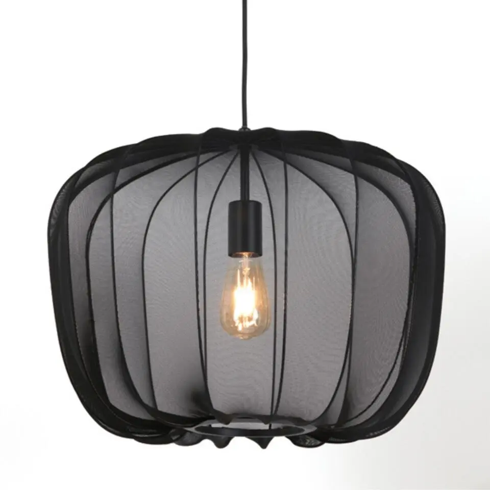Hanglamp Plumeria - Zwart - Ø50cm