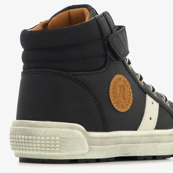 Blue Box hoge jongens sneakers zwart/wit