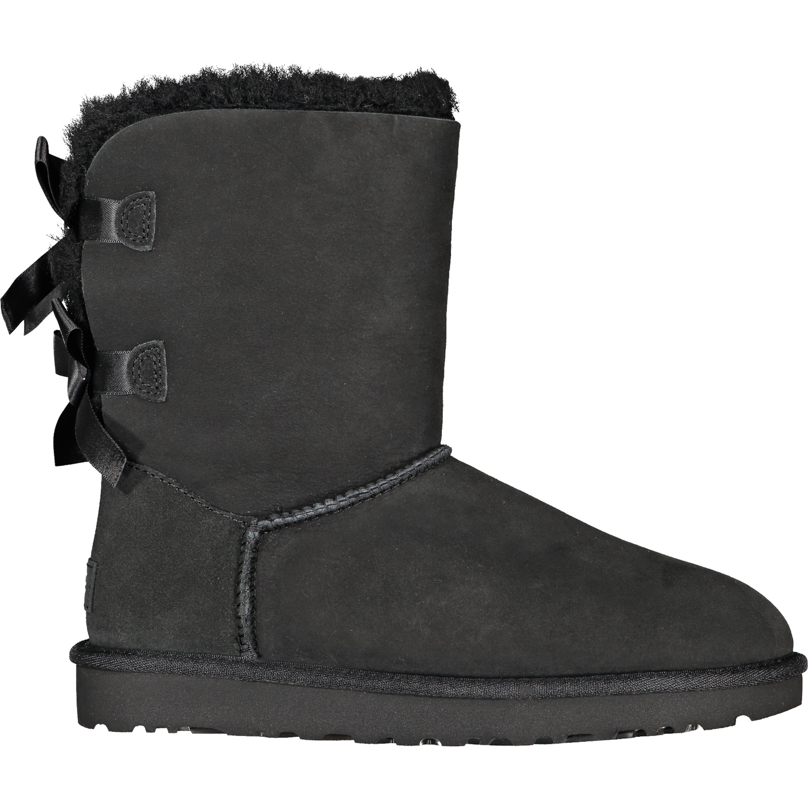 UGG Damen-Winterstiefel Bailey Bow II schwarz, 38