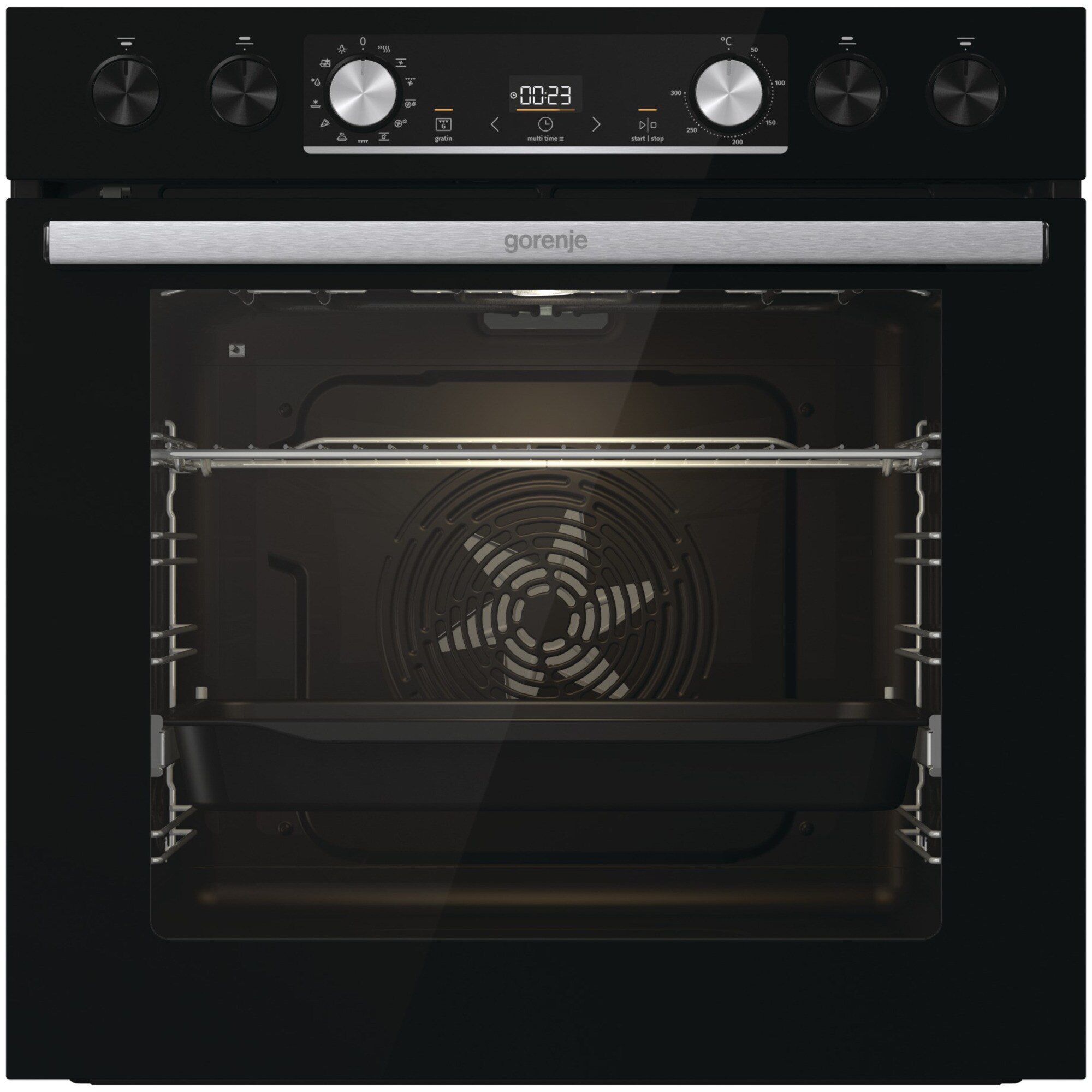 gorenje Backofen-Set Black Set 4 Pyrolyse