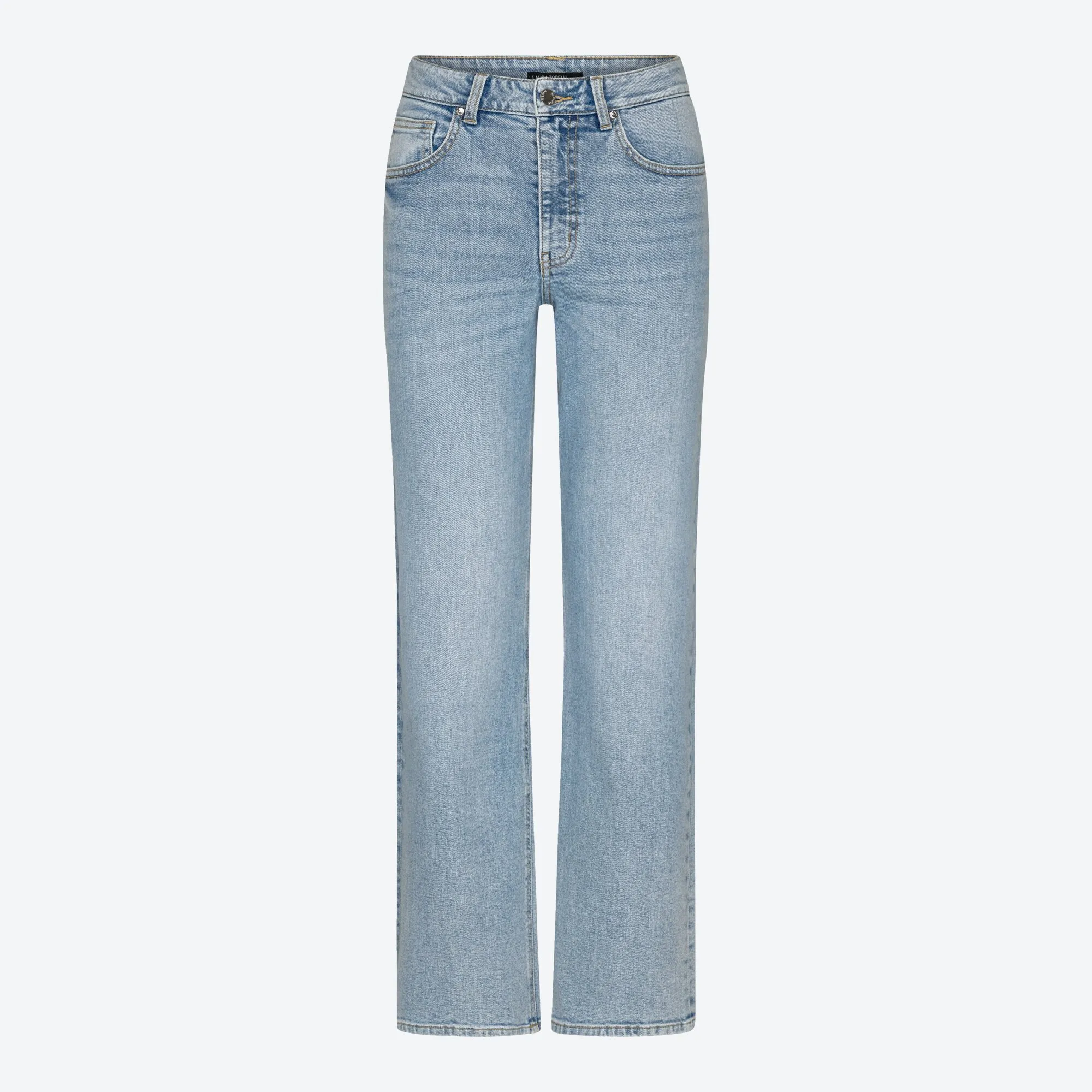 Damen-Jeans mit weitem Bein