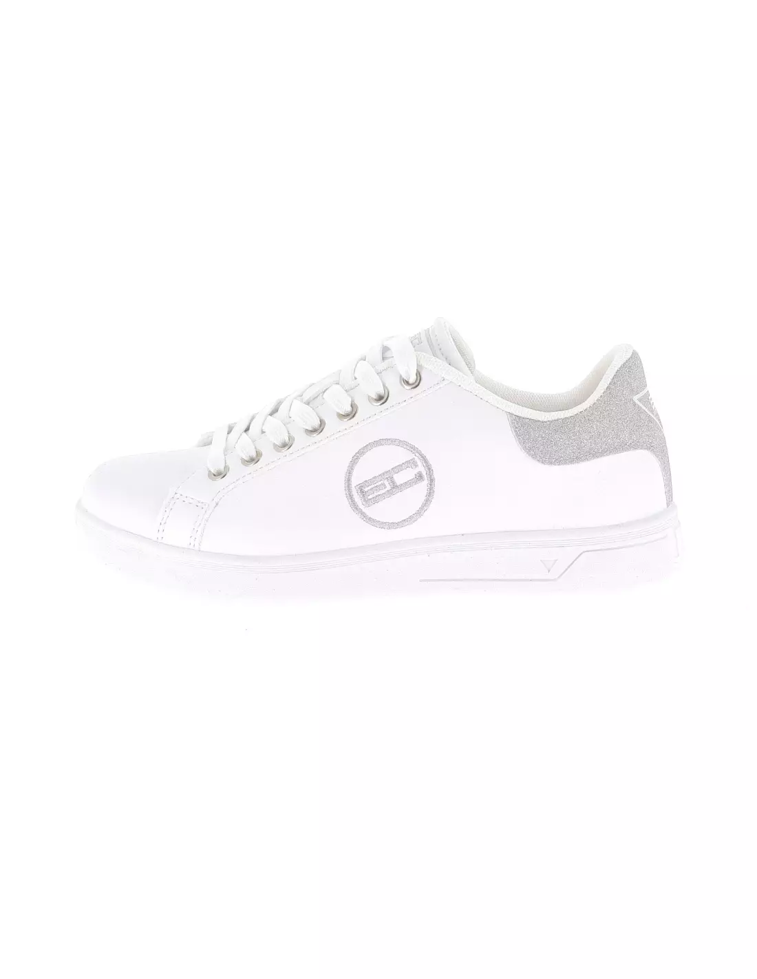 ENRICO COVERI CSW314305 - Baskets 04.WHITE-SILVER