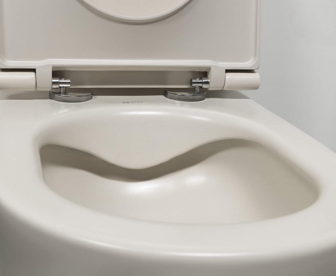 Isvea Infinity toiletpot randloos met softclose zitting ivoor
